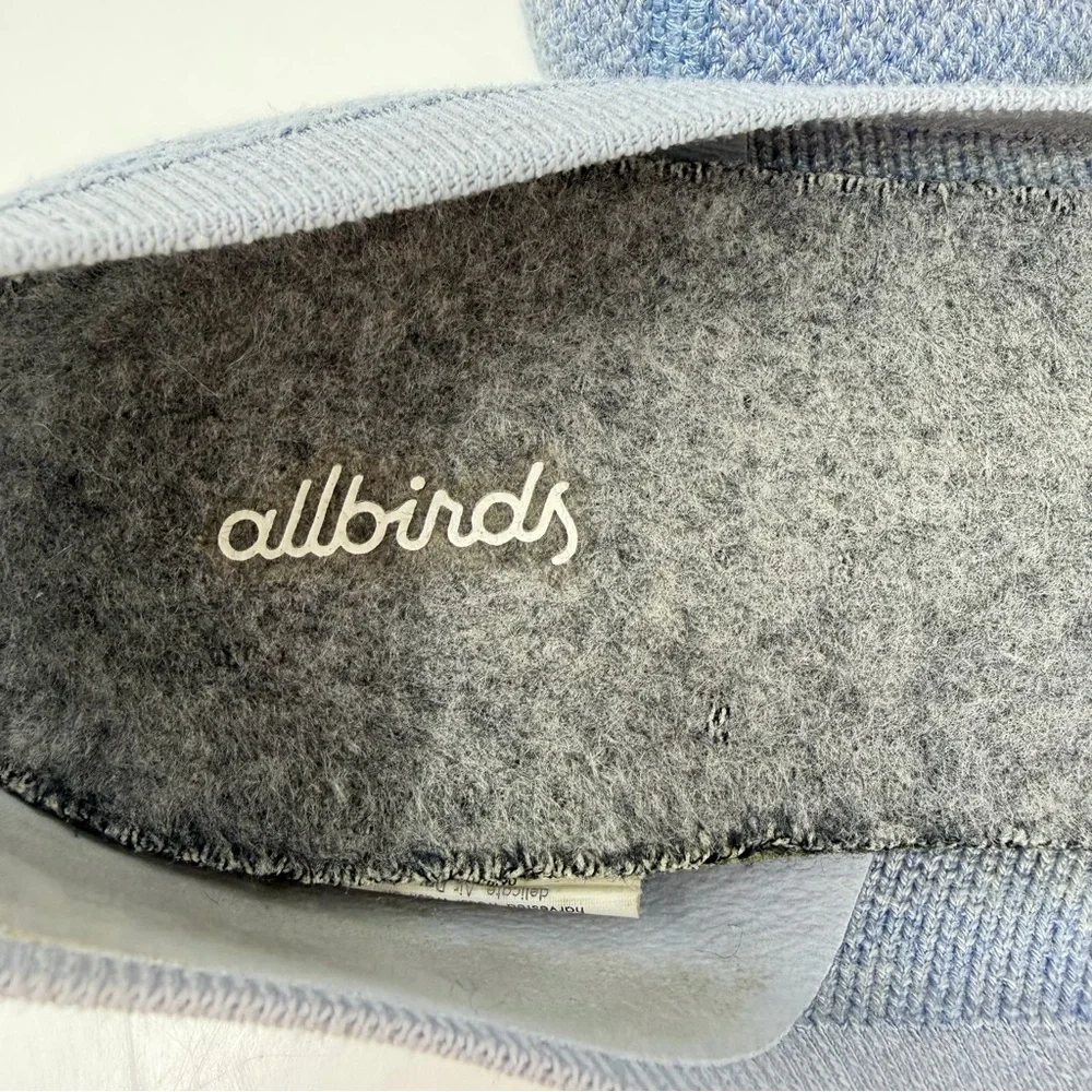 Allbirds Tree Breezer Knit Ballet Flats Shoes Light Blue Size 9
